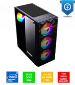 Resim Gaming SG1-102 i5-4460 16GB 512GB M.2 SSD 4gb Vga RX550 DOS Masaüstü PC Suncom