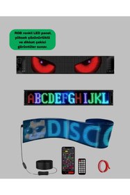 Resim Epilons Rgb Kayar Yazılı Led Reklam Ekranı - Usb Bağlantılı Esnek Tasarım 
