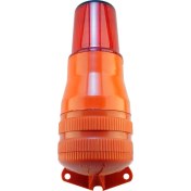 Resim Mesan Yanıp Sönen Ampul 2 Ses Elektronik Siren Ms 4804 Kırmızı 24VAC 