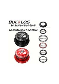 Resim Hightower Bucklos Bisiklet Göbek Seti 44-50.6mm Siyah Cnc Alüminyum 1-1/8" Threadless Siyah 