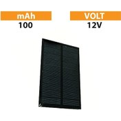 Resim 12V 100 Mah - 142X83 Mini Güneş Paneli 