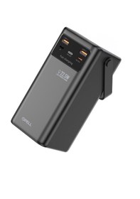 Resim Pl-f23 50.000 Mah. 22.5w Turbo Şarj Powerbank Led Işıklı Siyah 