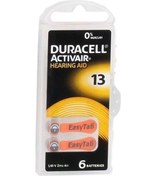 Resim Duracell Numara Kulaklık Pili 6'lı Paket 