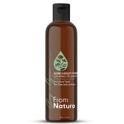 Resim From Natura Çay Ağacı ve Lavanta Akne ve Siyah Nokta Karşıtı Tonik 200 ml 