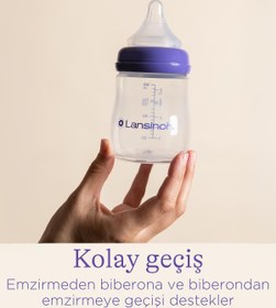Resim Lansinoh Natural Wave 2'li Biberon Emziği Orta Akış - Standart / Standart 
