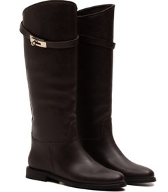 Resim Feyz istanbul Kahve Deri Binici Çizme Bremen 