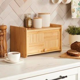 Resim Karaca Massimo Bambu Ekmek Kutusu 