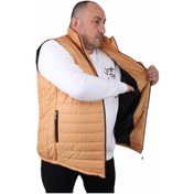 Resim Starbattal Büyük Beden Jessica Su Itici Yelek 22810 Hardal 