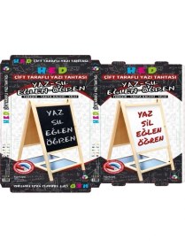 Resim Zenvia Yazı Tahtası Çift Taraflı Ayaklı Mıknatıslı Yazı Tahtası Seti 110 x 60 