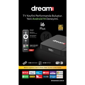 Resim Dreamstar i6 Plus | 4 GB Ram | 64 GB Hafıza | Android 14 | Sesli Komut Desteği | WiFi 6 