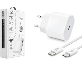 Resim Tecno Pova Neo 2 Uyumlu SG66 35W Pd Type-C to Type-C Hızlı Şarj Aleti 