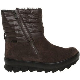 Resim Koyu Gri Kadın Süet Kar Botu-2233 Koyu Gri 