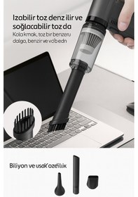 Resim Elektrikli Hava Toz Alma Cihazı, 130000 Rpm Basınçlı Araba 
