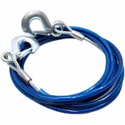 Resim Oto Çekme Halatı Kancalı 10 Ton Izoleli Çelik Malzeme 