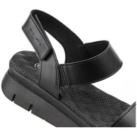 Resim Muya Souri Anatomik Taban Kadın Sandalet Siyah 