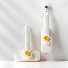 Resim 1 adet YÜZ LEAF Dönen Yüz Havlu Mop & Banyo Duvar Temizleme Aracı - Çok Fonksiyonlu Otomatik Zemin ve Masaüstü Temizleyici, Ergonomik Tutma Kolu, Elde Yıkama Gerektirmez, Plastik Malzeme ile Ev ve Ofis Temizliği, Banyo Mop, Mutfak Temizliği, Şık Tasarım, Dayanıklı Plastik 