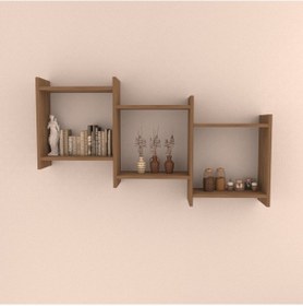 Resim Rafkestir Rain Duvar Rafı Kafkas Meşe ( Mat ) 