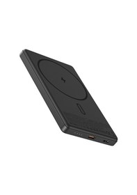 Resim Wiwu Wi-p072 Pd 20w M-safe Şarj Özellikli Ultra İnce Aramid Fiber Powerbank 15w 5000mah Siyah Siyah 