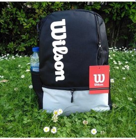 Resim Wilson Gri Sırt Çantası Unisex Çift Gözlü Çanta Gri 