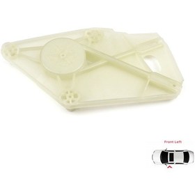 Resim VW Polo MK5 2009-2022 4/5 Kapı İçin Ön Sol Cam Kriko Motor Kapağı 