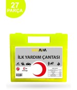 Resim KKDAVM Mini Ilk Yardım Ecza Çantası Ilk Yardım Seti Ve Acil Müdahale Çantası 