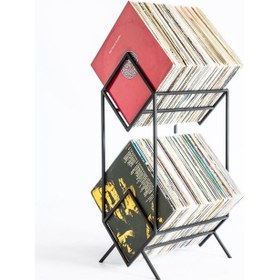 Resim Metal Plak Organizer, Dergilik, Kitaplık, Plaklık 