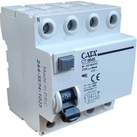 Resim Cata Ct- 25A 300MA 6ka Kaçak Akım Rölesi 9647 