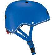 Resim Işıklı Lacivert Unisex Çocuk Scooter Kaskı 