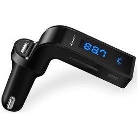 Resim Torima Carg7 Bluetooth Araç Fm Transmitter Usb Girişli Siyah Android İos Cihazlar Uyumlu 