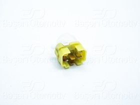 Resim Volkswagen Golf, Jetta, Passat, Caddy, Polo, Transporter ve Seat Cordoba, Ibiza, Toledo Uyumlu Kontak Soketi Beyaz 1997 Sonrası 