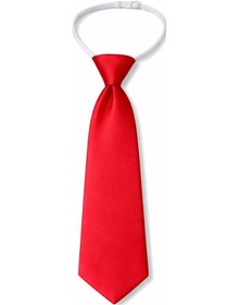 Resim Herşey Nota Çocuk Kırmızı Lastikli Kravat Ayarlanabilir Unisex Düz Model Açık Gri 
