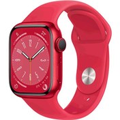 Resim İkinci El Watch Series 8 GPS 41 MM Kırmızı Akıllı Saat Apple