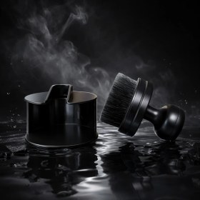 Resim Unikat Özel Yeni Nesil Aplikatör Ultra Soft Ince Yoğun Tüylü - Premium Lastik parlatma ve Iç Detay fırçası 1 Adet 