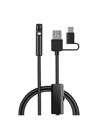 Resim Teltree Çift Kameralı Endoskop - 5mp Full Hd, 9 Ayarlanabilir Led, Ip68 Su Geçirmez, 1m Esnek Kablo, Otomotiv Ve Endüstriyel Kullanım Çok Renkli 