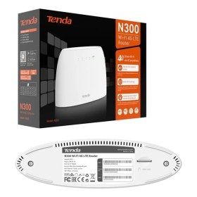 Resim Derin Stok Tenda 4G03 N300 300 Mbps 4g Lte Kart Girişli Router 