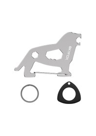 Resim Aubyhe Skyfox Edc Kredi Kartı Çok İşlevli Alet, 420 Çelikten Yapılmış, 25g Ağırlık, Airtag Kılıfı Ve Paracord Anahtar Zinciri İçerir 