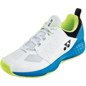 Resim Yonex Lumio 4 Unisex Beyaz All Court Erkek Tenis Ayakkabısı 