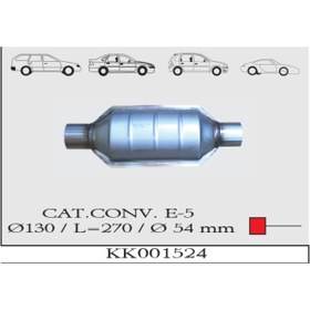 Resim NESS EXHAUST SYSTEMS Katalitik Konvektör /cat.converter 