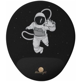 Resim Astronot Bilek Destekli Baskılı Mouse Pad Mousepad 