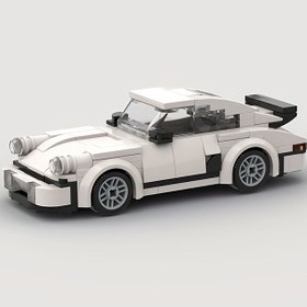Resim 196 Parça Klasik Yarış Arabası Şampiyonu Spor Araba Yapı Blokları Modeli, ABS Malzeme, Beyaz Siyah Vurgularla, Retro Esinli Tasarım, Fonksiyonel Spoiler & Arka Kanat, Gerçekçi İkiz Farlar, Vintage Tarzı Tekerlekler, Doğum Günü Hediyesi, Noel Hediyesi, Yeni Yıl Teklifi İçin Mükemmel, Koleksiyoncular & Hobiler İçin İdeal, Hobici Hediye | Şık Aerodinamik Şekil | Gerçekçi Özellikler 