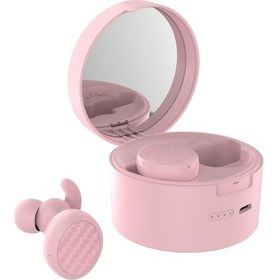 Resim Soulader Kablosuz Şarjlı Led Aydınlatmalı Taşınabilir Büyüteçli Makyaj Aynası Çift Taraflı Ve Ayarlanabilir 