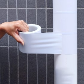 Resim 1 adet Su Geçirmez Mühürleme Bandı, 10x150cm - Kapı ve Pencereler için Rüzgar Geçirmez & Yalıtımlı, Kalıntı Bırakmayan Yapışkan Şerit 