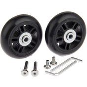 Resim Bagaj Yedek Tekerlekleri 60 Mm X 18 Mm, Kauçuk, 2'li Set 