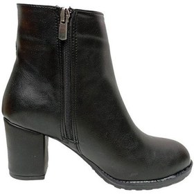 Resim Bianca 124 Deri Trend Fashion Kadın Bot Siyah 