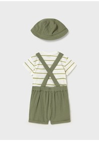 Resim Mayoral Erkek Bebek 3 Parça Şapkalı Set 1649 Kırmızı 