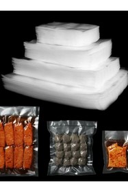 Resim Ambalaj Evi Vakum Poşet Ev Tipi Tırtıklı 20 Adet 20x30 Tüm Vakum Makineleriyle Tam Uyumludur 