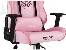 Resim XMAX/Rio Balerion Terletmez Kadife Kumaş Pembe Gaming Oyuncu Koltuğu / 120 Kg Taşır 345234562134 
