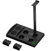Resim WOTOBE XBOX Series S Çok Amaçlı Askılı Şarj İstasyonu Soğutucu Stand Pil Set 