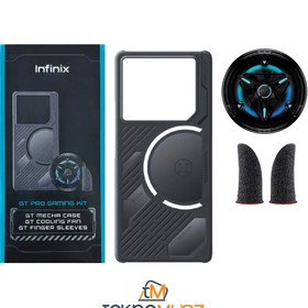 Resim Infinix 20 pro Fan ve Kılıf Seti Kutusuz (GT PRO GAMING KIT) 