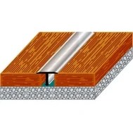 Resim Tekprofil Düz Geçiş Profili Boy:2.7m 